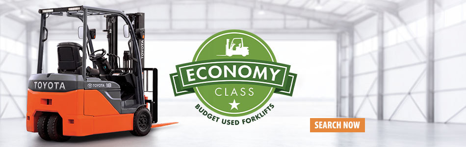 No-frills forklifts, priced to get the job done